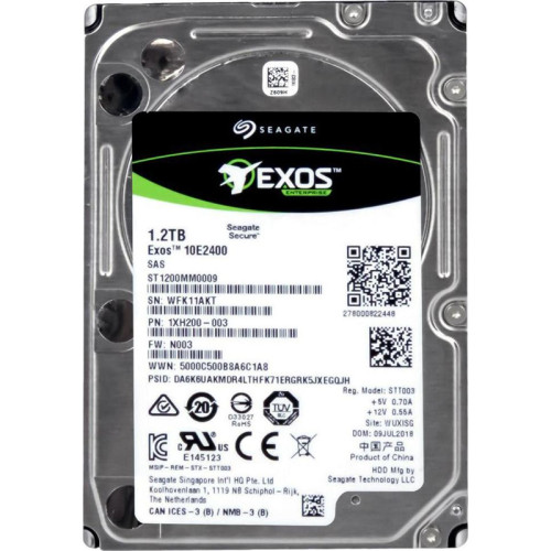 Жесткий диск Seagate SAS 3.0 1200GB ST1200MM0009 Server Enterprise Performance (10000rpm) 128Mb 2.5