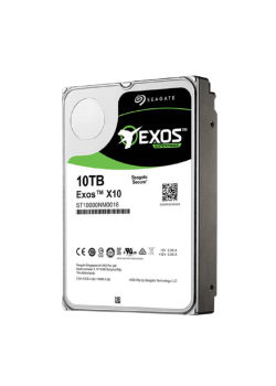 Жесткий диск/ HDD Seagate SAS 10Tb Exos X10  12Gb/s 7200 rpm 256Mb DC20+ (clean pulled ~150 hours) 1 year warranty (replacement ST10000NM003B, ST10000NM018B, ST10000NM002G, MG06SCA10TE)