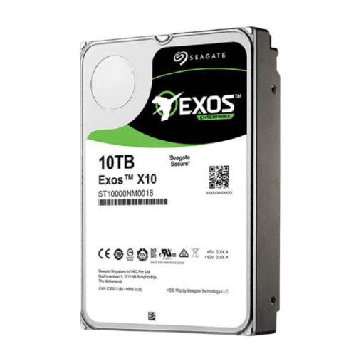 Жесткий диск/ HDD Seagate SAS 10Tb Exos X10  12Gb/s 7200 rpm 256Mb DC20+ (clean pulled ~150 hours) 1 year warranty (replacement ST10000NM003B, ST10000NM018B, ST10000NM002G, MG06SCA10TE)