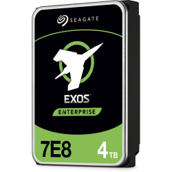 Жесткий диск/ HDD Seagate Exos 7E8  SATA 4Tb 7200 6Gb/s 256Mb  (clean pulled) 1 year warranty