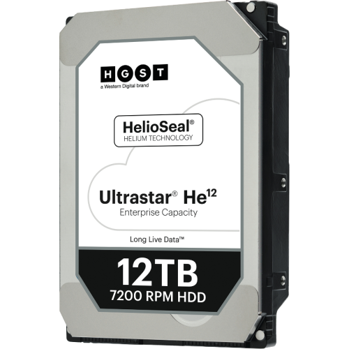 Жесткий диск/ HDD WD/HGST SAS Server 12Tb Ultrastar HE12 7200 12Gb/s 256MB 1 year warranty (replacement HUH721212AL5204, HUH721212AL4204, MG09SCA12TE, ST12000NM002G, ST12000NM004J)
