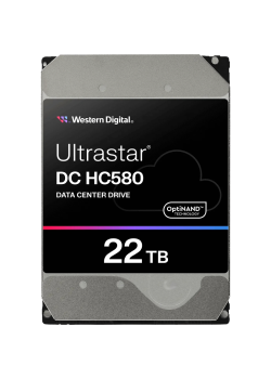 Жесткий диск/ HDD WD SATA Server 22Tb Ultrastar DC HC580 7200 6Gb/s 512MB 1 year warranty (replacement MG10AFA22TE, MG10ACA20TE, WUH722020CLE604, WUH722020BLE604, WUH722020BLE6L4)