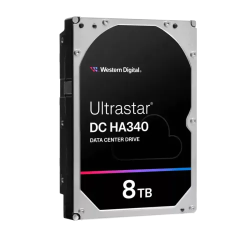 Жесткий диск/ HDD WD SATA Server 8Tb Ultrastar DC HA340 7200 6Gb/s 256MB 1 year warranty (replacement HUS728T8TALE6L4, HUH721008ALE604)