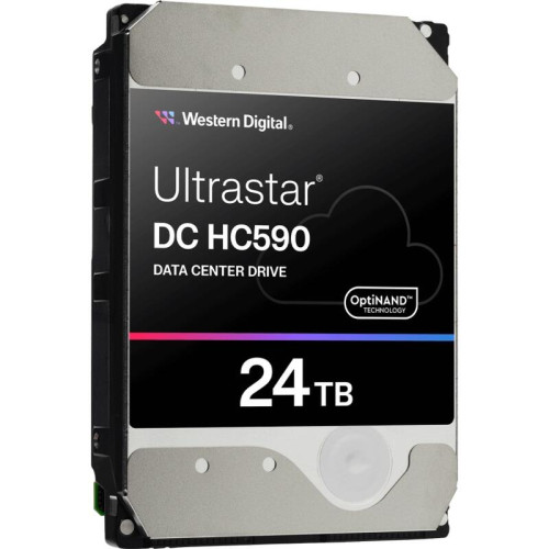 Жесткий диск/ HDD WD SAS Server 24Tb Ultrastar DC HC590 7200 12Gb/s 512MB 1 year warranty (replacement ST24000NM007H, MG11SCA24TE)