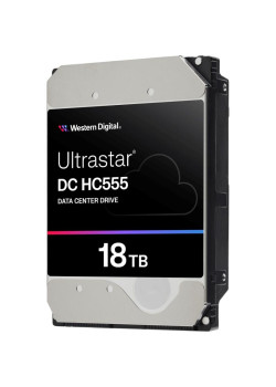 Жесткий диск/ HDD WD/HGST SATA Server 18Tb Ultrastar HC555 7200 6Gb/s 512MB 1 year warranty (replacement WUH721818ALE6L4, MG09ACA18TE, ST18000NM003D, ST18000NM000J)