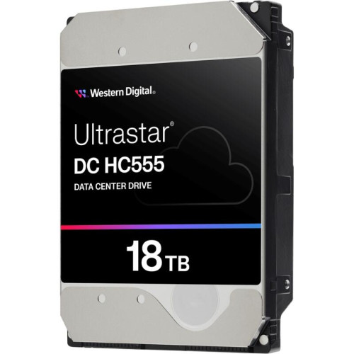 Жесткий диск/ HDD WD/HGST SATA Server 18Tb Ultrastar HC555 7200 6Gb/s 512MB 1 year warranty (replacement WUH721818ALE6L4, MG09ACA18TE, ST18000NM003D, ST18000NM000J)
