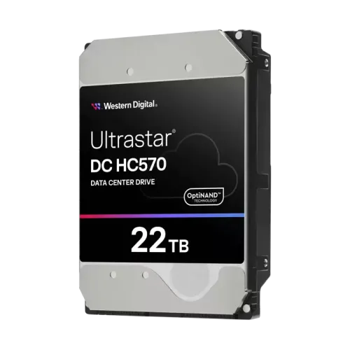 Жесткий диск/ HDD WD SATA Server 22Tb Ultrastar DC HC570 7200 6Gb/s 512MB 1 year warranty