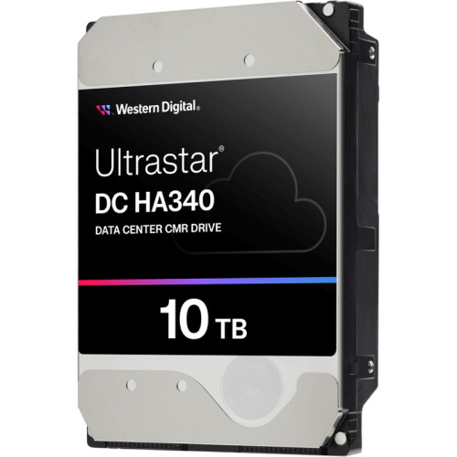 Жесткий диск/ HDD WD SATA 10Tb Ultrastar DC  HA340  7200 6Gb/s 512Mb 1 year warranty (replacement ST10000NM017B, ST10000NM001G, MG10ADA10TE)