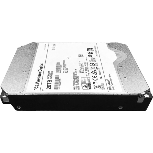 Жесткий диск/ HDD WD SATA3 Server 26Tb Ultrastar DC HC590 7200 6Gb/s 512MB 1 year warranty