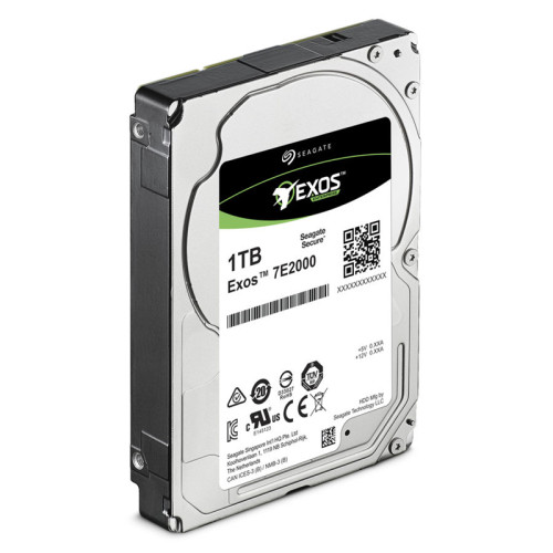 Жесткий диск/ HDD Seagate SAS 1Tb 2.5'' Exos 7E2000 7200 128Mb (clean pulled) 1 year warranty