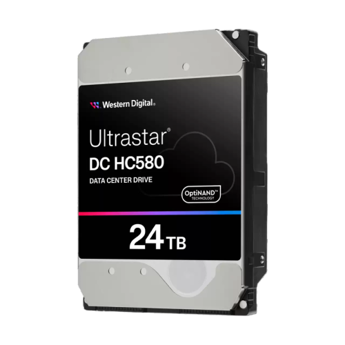 Жесткий диск WD SATA-III 24TB WUH722424ALE6L4 Server Ultrastar DC HC580 (7200rpm) 512Mb 3.5