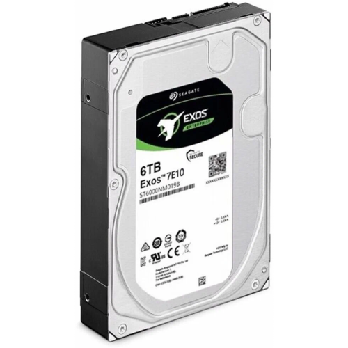 Жесткий диск/ HDD Seagate SATA Exos 7E10  6Tb 7200  256Mb 1 year warranty (replacement ST6000NM021A)