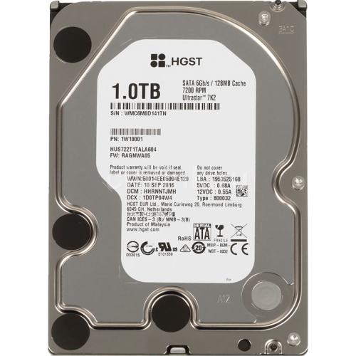 Жесткий диск/ HDD WD SATA Server 1Tb 3.5
