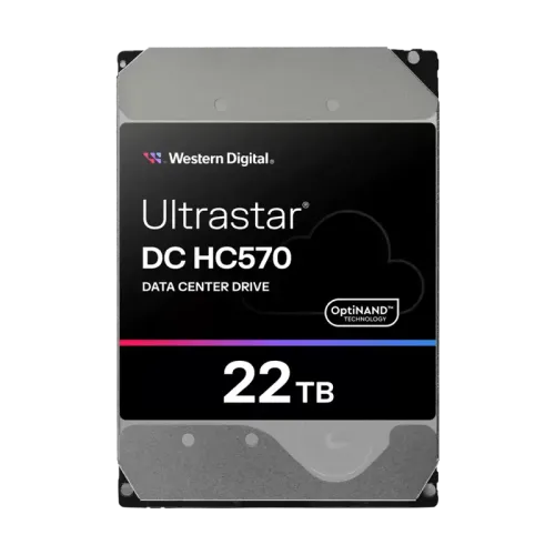 Жесткий диск/ HDD WD SATA 22Tb Ultrastar DC HC570 0F48155 7200 6Gb/s 512Mb 1 year warranty