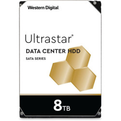 Жесткий диск/ HDD WD SATA Server 8Tb Ultrastar 7200 6Gb/s 256MB  1 year warranty