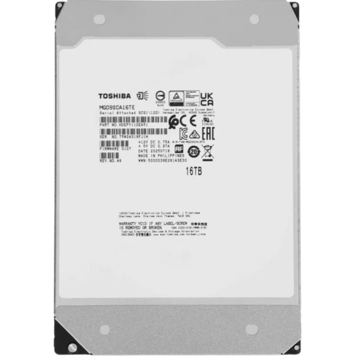 Жесткий диск/ HDD Toshiba SAS 16Tb 3.5