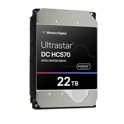 Жесткий диск/ HDD WD SATA Server 22Tb Ultrastar DC HC570 7200 6Gb/s 512MB 1 year warranty