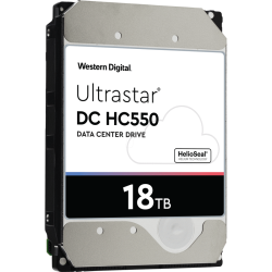 Жесткий диск/ HDD WD/HGST SATA Server 18Tb Ultrastar DC HC550 7200 6Gb/s 512MB (replacement WUH721818ALE6L4, MG09ACA18TE, ST18000NM000J) 1 year warranty