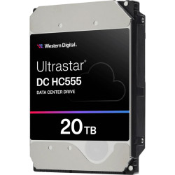 Жесткий диск/ HDD WD SATA Server 20Tb Ultrastar DC HC555 7200 6Gb/s 512MB 1 year warranty (replacement WUH722020BLE604)