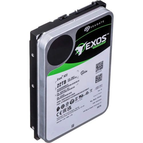Жесткий диск/ RECERTIFIED HDD Seagate SATA3 22Tb Exos X22 7200 512Mb 1 year warranty (replacement ST20000NM002H, ST20000NM007D, ST18000NM000J, ST18000NM003D, ST16000NM000J, ST16000NM001G) RECERTIFIED Жесткий диск/ RECERTIFIED HDD Seagate SATA3 22Tb Exos X22 7200 512Mb 1 year warranty (replacement ST20000NM002H, ST20000NM007D, ST18000NM000J, ST18000NM003D, ST16000NM000J, ST16000NM001G) RECERTIFIED
