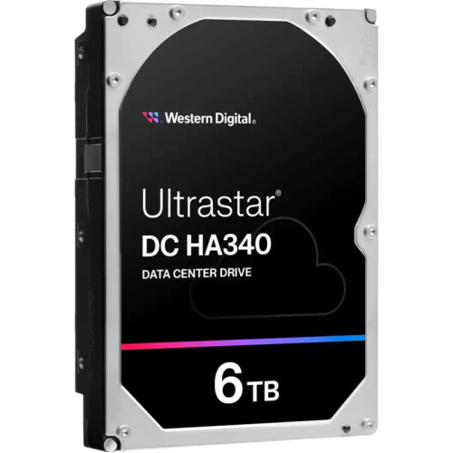 Жесткий диск/ HDD WD SATA Server 6Tb Ultrastar DC HA340 7200 6Gb/s 256MB 1 year warranty