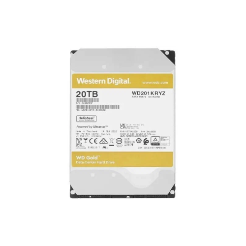 Жесткий диск/ HDD WD SATA3 20Tb Gold 7200 512mb 1 year warranty Жесткий диск/ HDD WD SATA3 20Tb Gold 7200 512mb 1 year warranty