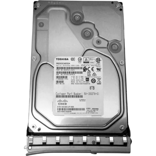 Жесткий диск/ HDD Toshiba SAS 8Tb 12Gb/s 7200 256Mb 1 year warranty