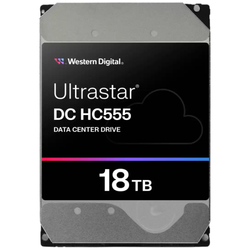 Жесткий диск/ HDD WD SAS Server 18Tb Ultrastar HC555 7200 12Gb/s 512MB 1 year warranty