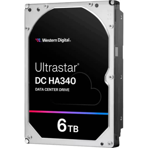 Жесткий диск/ HDD WD SATA Server 6Tb Ultrastar DC HA340 7200 6Gb/s 256MB 1 year warranty