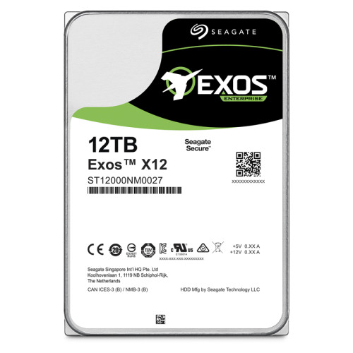 Жесткий диск/ HDD Seagate SAS 12Tb Enterprise Capacity 12Gb/s 256Mb 1 year warranty (clean pulled) (replacement ST12000NM0038, ST12000NM002G) Жесткий диск/ HDD Seagate SAS 12Tb Enterprise Capacity 12Gb/s 256Mb 1 year warranty (clean pulled) (replacement ST12000NM0038, ST12000NM002G)