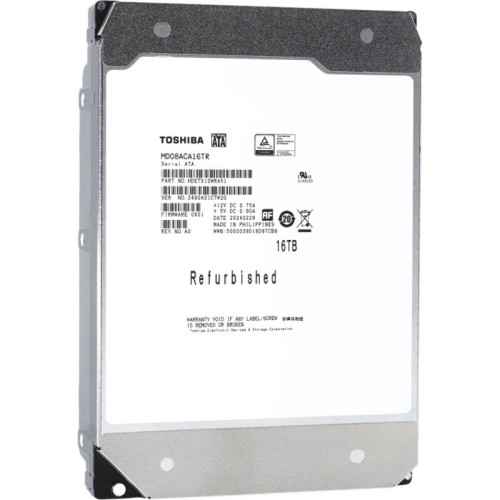 Жесткий диск/ HDD Toshiba MD08 SATA3 16Tb 3.5 Жесткий диск/ HDD Toshiba MD08 SATA3 16Tb 3.5