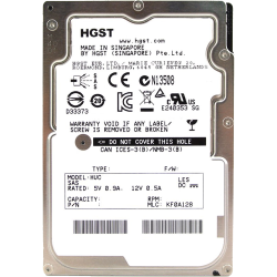 Жесткий диск/ HDD HGST SAS Server 300Gb 2.5'' Ultrastar 10K rpm 12Gb/s 128Mb 1 year warranty (replacement AL15SEB030N, AL14SEB030N, ST300MM0048)