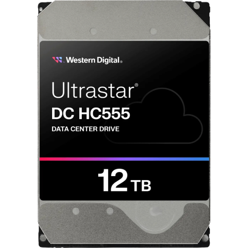 Жесткий диск/ HDD WD SAS 12Tb Ultrastar DC HC555 7200 12Gb/s 512Mb 1 year warranty