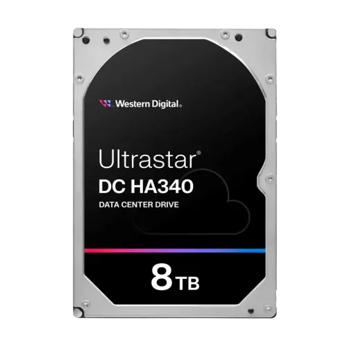 Жесткий диск/ HDD WD SATA Server 8Tb Ultrastar DC HA340 7200 6Gb/s 256MB 1 year warranty (replacement HUS728T8TALE6L4, HUH721008ALE604)