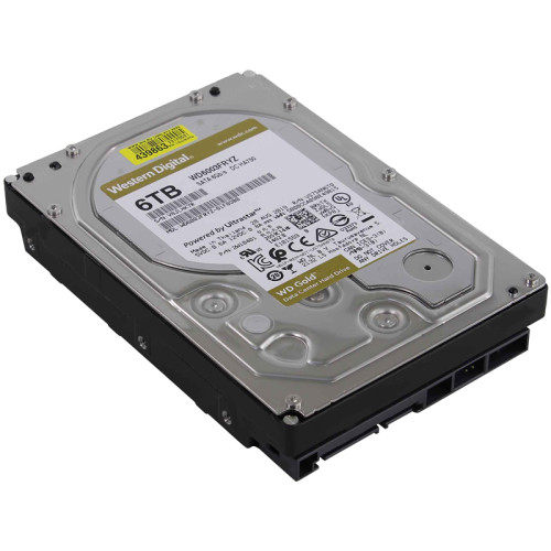 Жесткий диск/ HDD WD SATA3 6Tb Gold 7200 256mb  1 year warranty