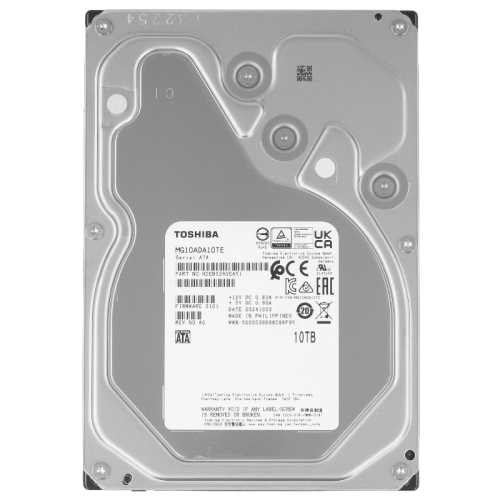 Жесткий диск Toshiba SATA-III 10TB MG10ADA10TE Server Enterprise Capacity 512E (7200rpm) 512Mb 3.5