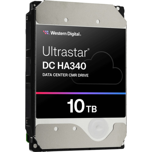 Жесткий диск/ HDD WD SATA 10Tb Ultrastar DC  HA340  7200 6Gb/s 512Mb 1 year warranty (replacement ST10000NM017B, ST10000NM001G, MG10ADA10TE)
