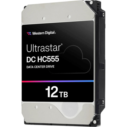 Жесткий диск/ HDD WD SAS 12Tb Ultrastar DC HC555 7200 12Gb/s 512Mb 1 year warranty Жесткий диск/ HDD WD SAS 12Tb Ultrastar DC HC555 7200 12Gb/s 512Mb 1 year warranty