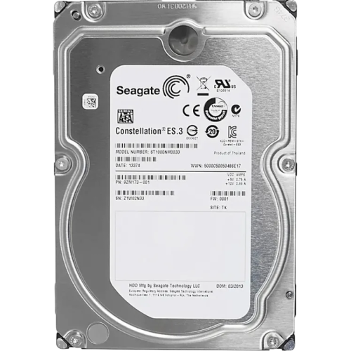 Жесткий диск/ RECERTIFIED HDD Seagate SATA3 1Tb Constellation ES.3 7200 128Mb 1 year warranty (replacement ST1000NM0008, ST1000NM000A, MG04ACA100N, HUS722T1TALA604) RECERTIFIED