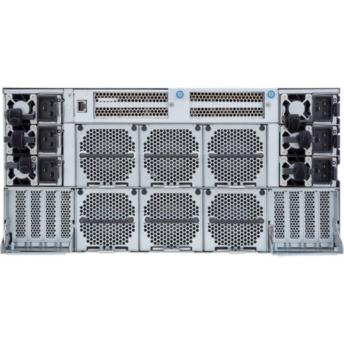 Сервер/ Gigabyte G593-ZD1-AAX3 / 5U/ 2x AMD 9654/ 24x 64Gb DDR5 RDIMM 4800/ 8x H200 141Gb/ 2x 960Gb U.2 PM9A3/ 2x 10Gbit Z710-AT2 + IPMI/ 6x 3000W Titanium Plus PSUs Сервер/ Gigabyte G593-ZD1-AAX3 / 5U/ 2x AMD 9654/ 24x 64Gb DDR5 RDIMM 4800/ 8x H200 141Gb/ 2x 960Gb U.2 PM9A3/ 2x 10Gbit Z710-AT2 + IPMI/ 6x 3000W Titanium Plus PSUs