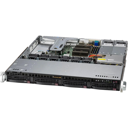 Сервер в сборе/ SYS-510T-MR (bundle1): 1U / 1x Xeon E-2388G / 1x DDR4 32GB 1.2V 3200 / 1x SSD 240GB SATA, 2.5