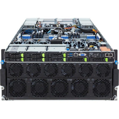 Сервер/ Gigabyte G593-ZD1-AAX3 / 5U/ 2x AMD 9654/ 24x 64Gb DDR5 RDIMM 4800/ 8x H200 141Gb/ 2x 960Gb U.2 PM9A3/ 2x 10Gbit Z710-AT2 + IPMI/ 6x 3000W Titanium Plus PSUs Сервер/ Gigabyte G593-ZD1-AAX3 / 5U/ 2x AMD 9654/ 24x 64Gb DDR5 RDIMM 4800/ 8x H200 141Gb/ 2x 960Gb U.2 PM9A3/ 2x 10Gbit Z710-AT2 + IPMI/ 6x 3000W Titanium Plus PSUs