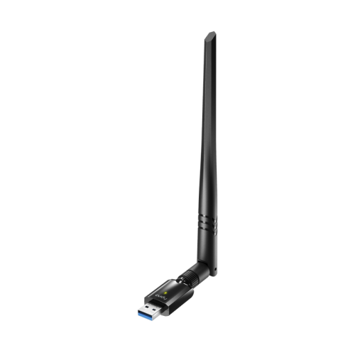 Адаптер Wi-Fi/ 1300Mbps High Gain Wi-Fi USB 3.0 Adapter, 802.11ac/a/b/g/n, 867Mbps at 5GHz + 400Mbps at 2.4GHz, 1 high gain detachable antenna, USB 3.0