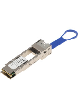 Адаптер MikroTik XQ+CM0000-XS+ 0.01м серый QSFP28-SFP28