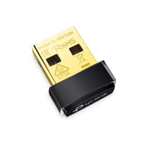 Адаптер Wi-Fi/ 150Mbps Wireless N Nano USB Adapter, Nano Size, Realtek, 2.4GHz, 802.11n/g/b, QSS button, autorun utility Адаптер Wi-Fi/ 150Mbps Wireless N Nano USB Adapter, Nano Size, Realtek, 2.4GHz, 802.11n/g/b, QSS button, autorun utility