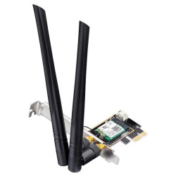 Адаптер беспроводной связи (Wi-Fi) CUDY AX3000 Wi-Fi 6 PCI Express Adapter 3000Mbps Wi-Fi 6 / Bluetooth 5.0 PCI Express Adapter, Intel AX200 module, 2T2R, 2402Mbps at 5GHz + 574Mbps at 2.4GHz, 802.11ax/ac/a/b/g/n, 2 detachable antennas, Ver 1.0