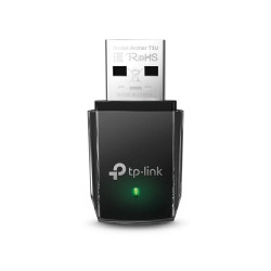Сетевой адаптер TP-LINK Archer T3U AC1300 Мини Wi-Fi MU-MIMO USB-адаптер, компактный размер, 867 Мбит/с на 5 ГГц+400 Мбит/с на 2,4 ГГц, USB 3.0 (083830)
