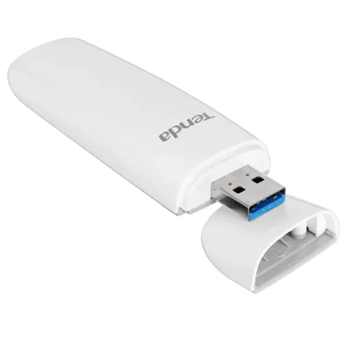 Адаптер Wi-Fi/ Tenda U18 Двухдиапазонный Wi-Fi адаптер AX1800 Wi-Fi 6, 2,4/5 ГГц, до 1,78 Гбит/с, внутренняя антенна, передатчик 20 dBm