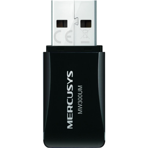 N300 Wi-Fi Mini USB Adapter,2T2R, 1xUSB 2.0