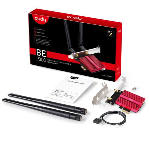 Адаптер Wi-Fi/ BE9300 Wi-Fi 7 PCI Express Adapter Адаптер Wi-Fi/ BE9300 Wi-Fi 7 PCI Express Adapter